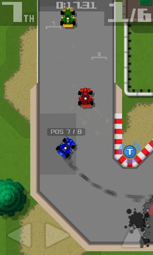 Retro racing: Premium captura de pantalla 1