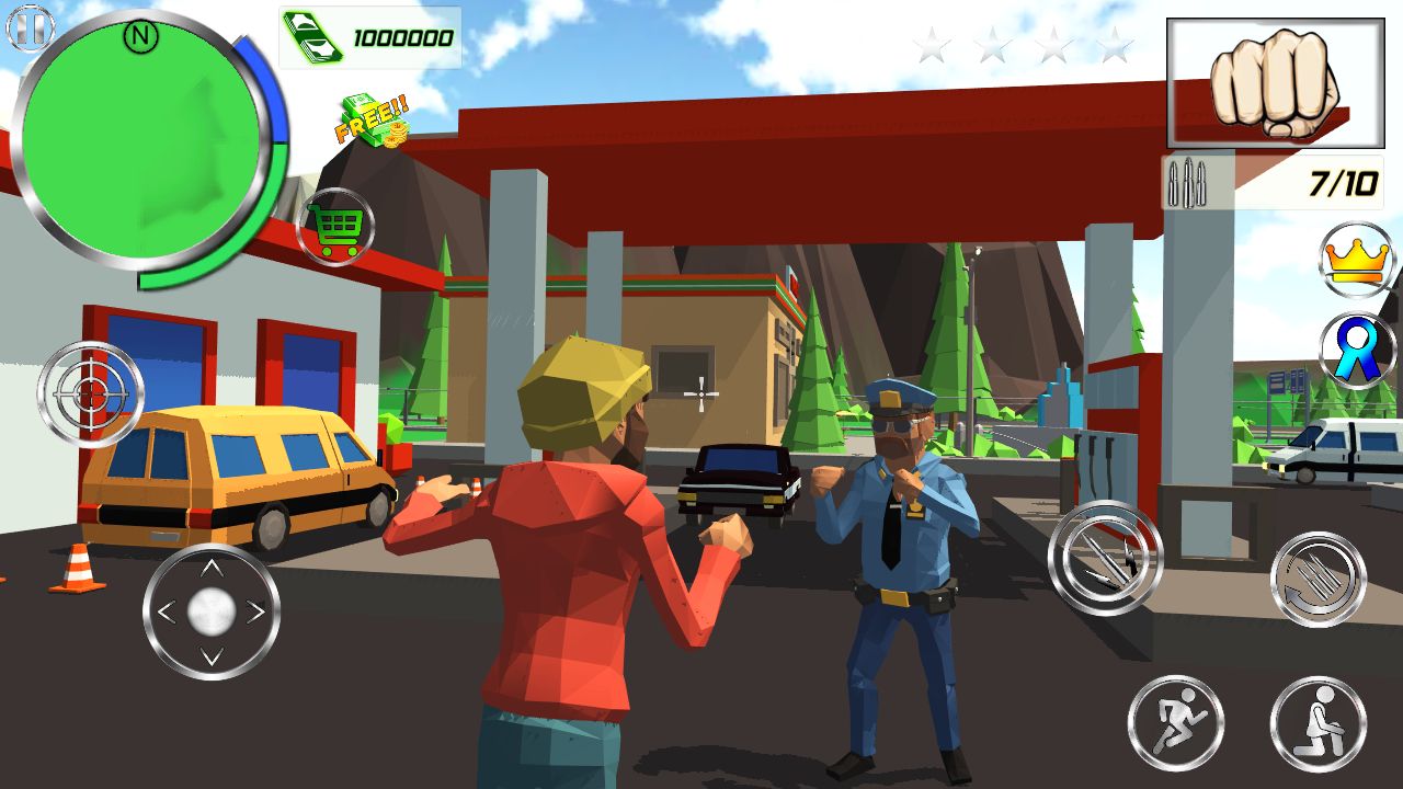 Crime 3D Simulator スクリーンショット1