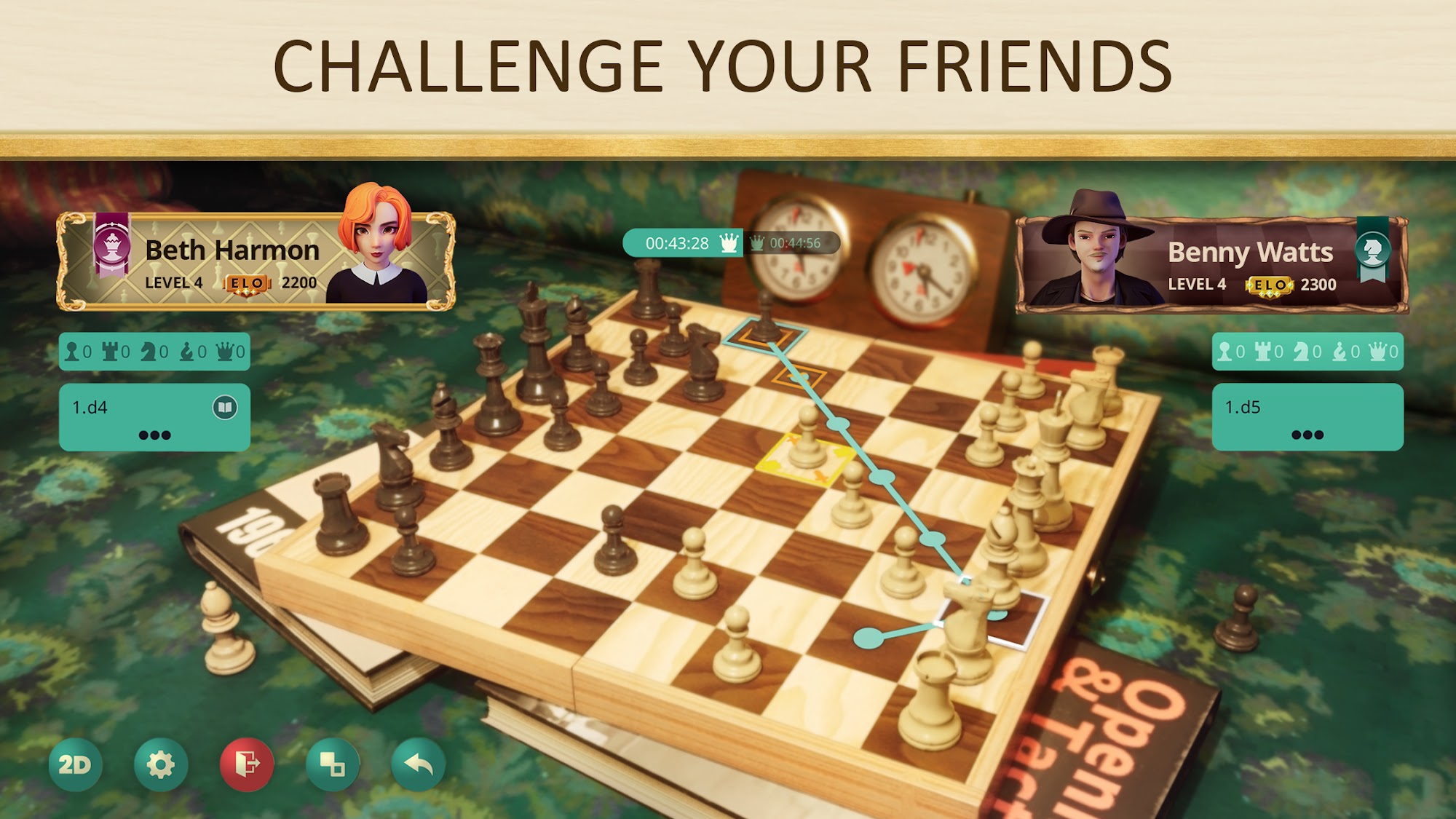 The Queen's Gambit Chess screenshot 1
