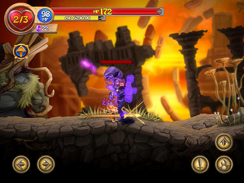 Fin and ancient mystery: Platformer-metroidvania para Android