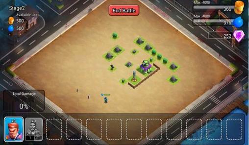 X-war: Clash of zombies für Android