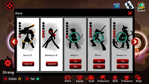 League of Stickman for iPhone for free