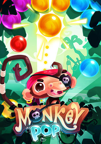 Monkey pop: Bubble game ícone