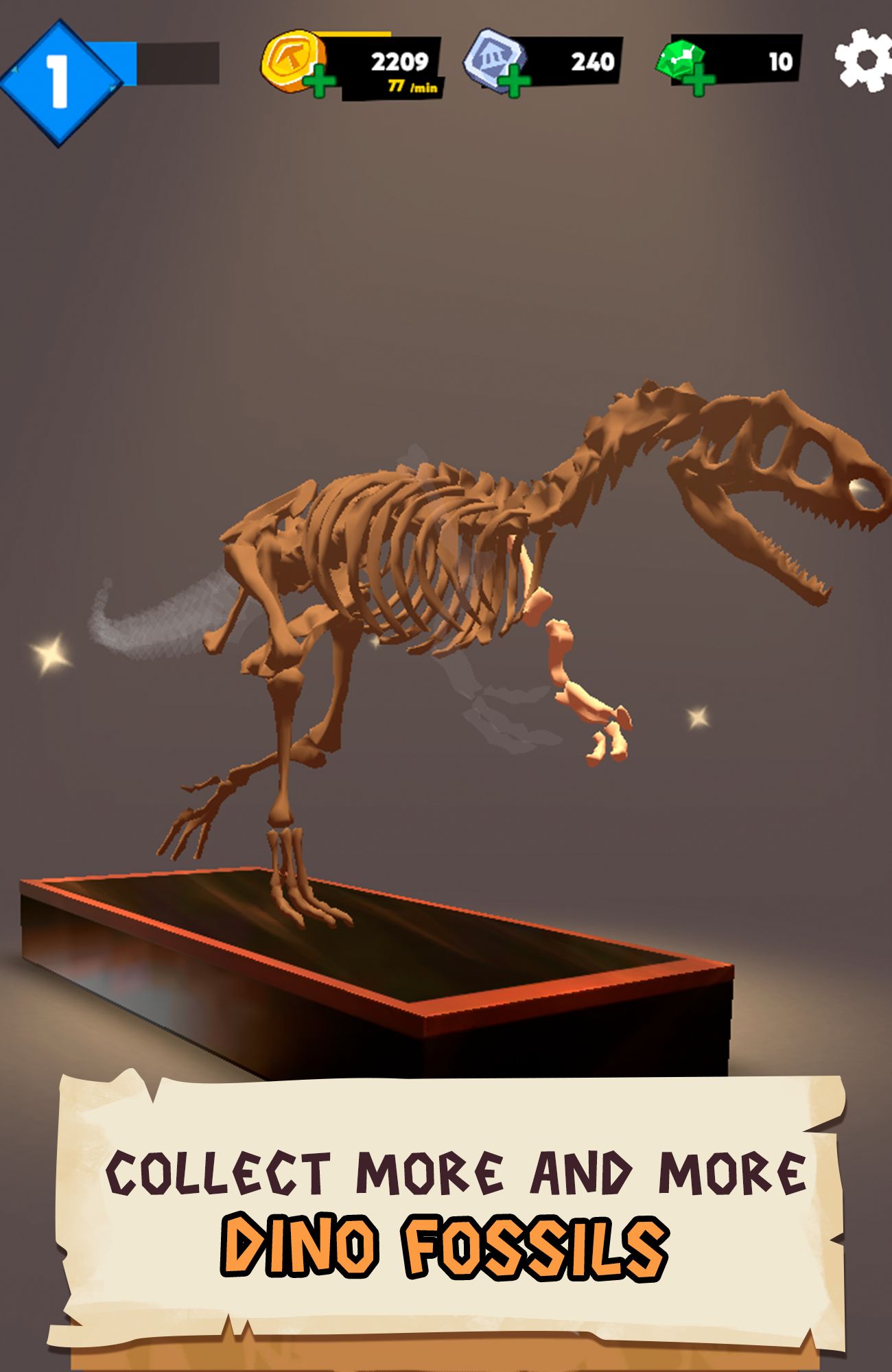 Dino Quest 2: Jurassic bones in 3D Dinosaur World for Android