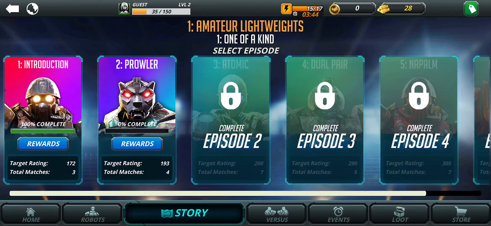 World Robot Boxing 2 captura de pantalla 1