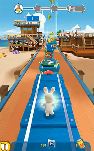 Rabbids: Crazy rush für Android