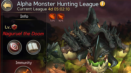 Hunters league: Weapon masters' art of battle war for Android