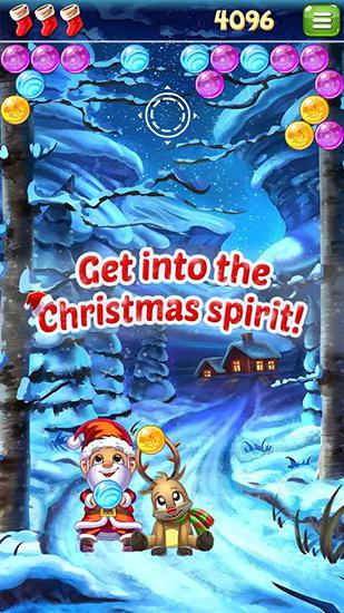 Santa pop: Bubble shooter for Android