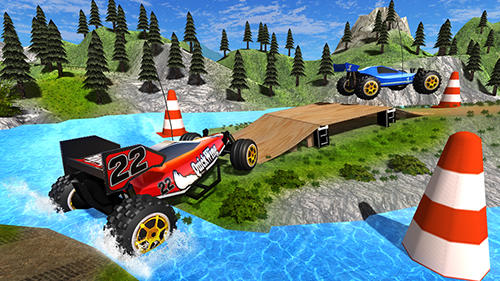 Toy truck rally driver für Android