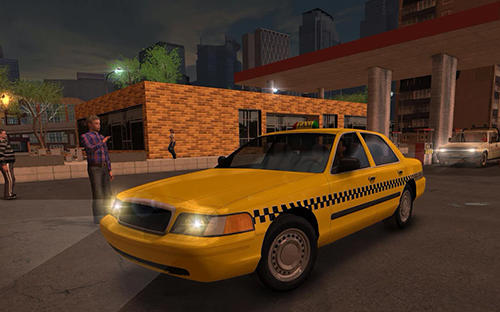 Taxi sim 2016 скриншот 1