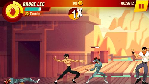 Bruce Lee: Jogo comecou em português