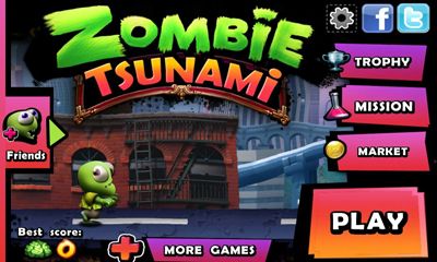 Zombie Tsunami captura de tela 1