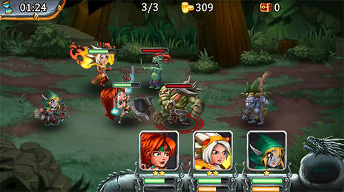 Brave soul heroes: Idle fantasy RPG скриншот 1
