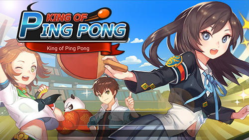 King of ping pong: Table tennis king Symbol