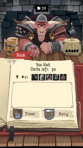 Card crawl for iPhone
