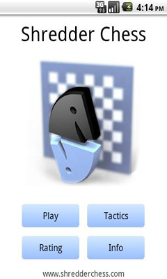 Shredder Chess captura de pantalla 1