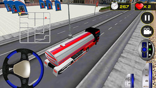 Driving simulator: Truck driver capture d'écran 1