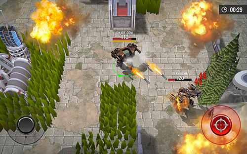 Robots battle arena: Mech shooter captura de tela 1