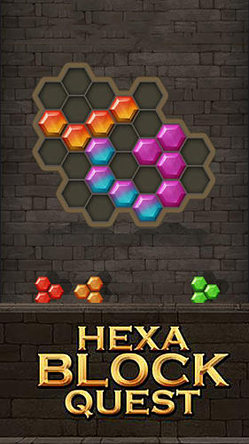 Hexa block quest captura de tela 1