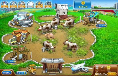 iPhone向けのFarm Frenzy 2: Pizza Party HD無料 