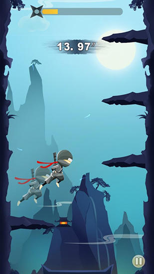 Ninja: Cliff jump screenshot 1