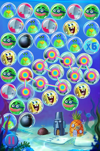 Sponge Bob bubble party для Android