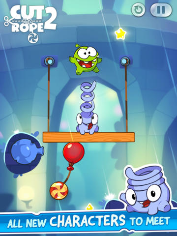  Cut the Rope 2 на русском языке