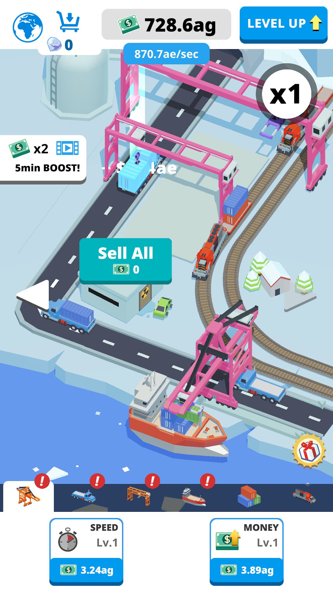 Idle Port Tycoon for Android