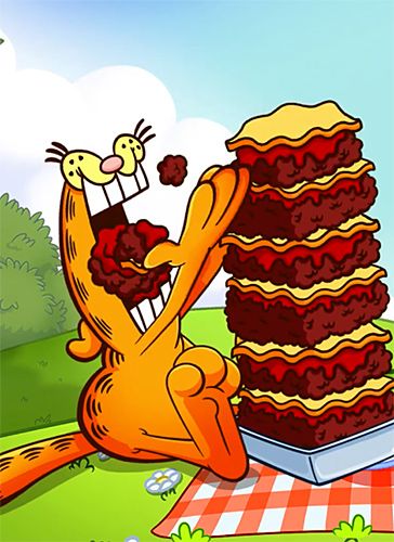 Garfield snack time