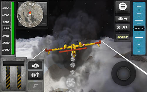 Airplane firefighter simulator скриншот 1