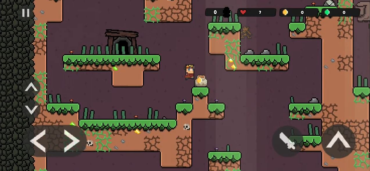 Pixel Caves - Fight & Explore for Android