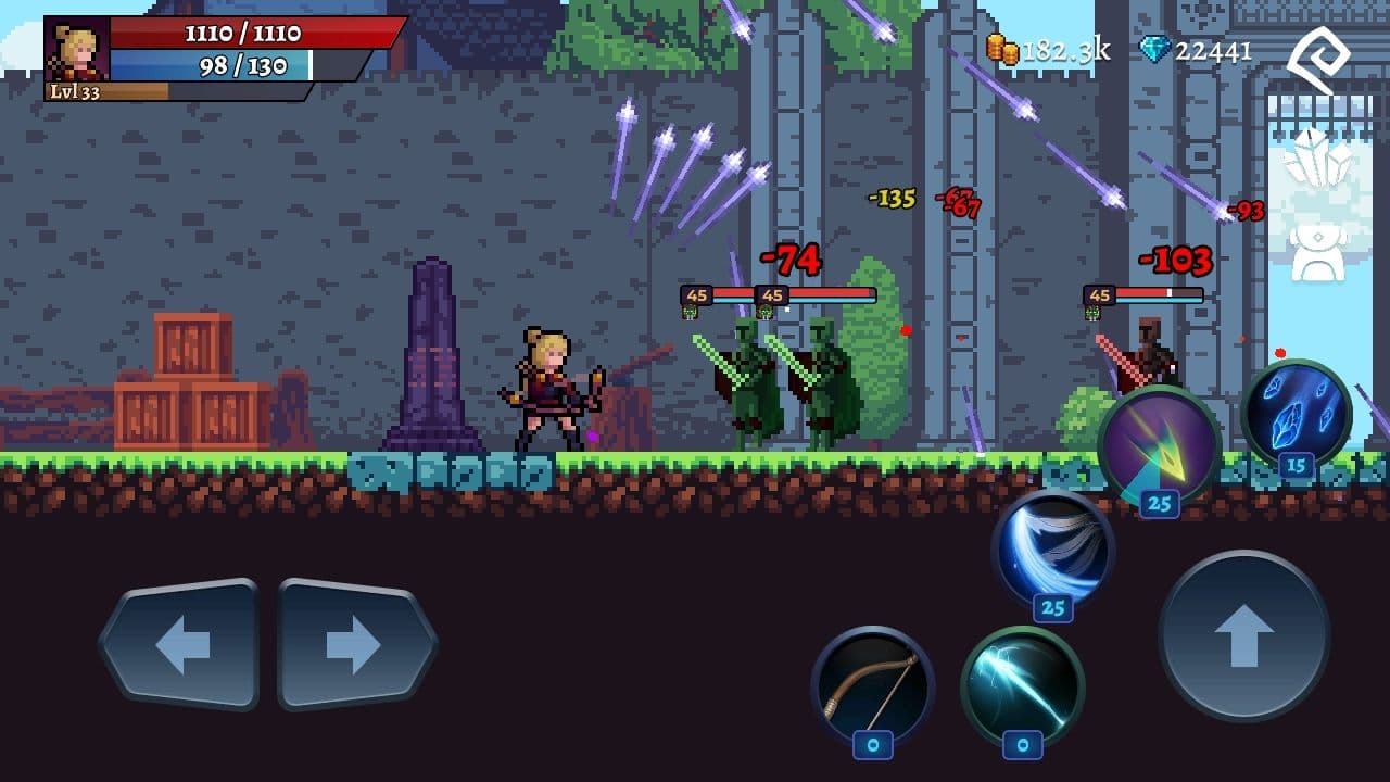 Darkrise - Pixel Classic Action RPG for Android