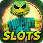 Halloween casino slots icon