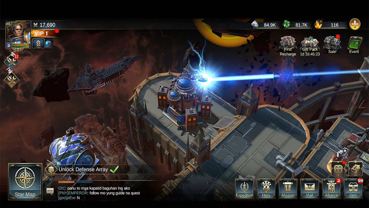 Warhammer 40,000: Lost Crusade captura de pantalla 1