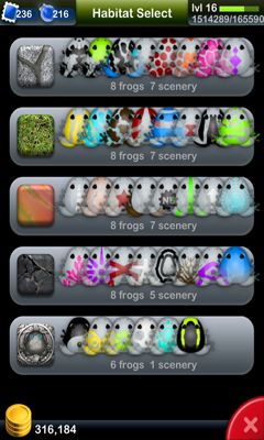 Pocket Frogs pour Android