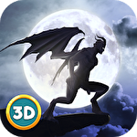 Gargoyle flying monster sim 3D Symbol