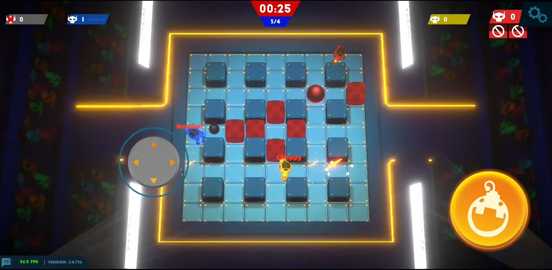Bomb Bots Arena - Multiplayer Bomber Brawl für Android