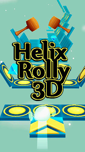 Helix rolly 3D: Twisty adventure bouncing ball capture d'écran 1