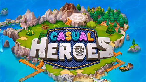 Casual heroes: Turn-based strategy captura de tela 1