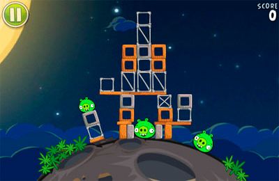 Angry Birds dans l'Espace pour iPhone gratuitement