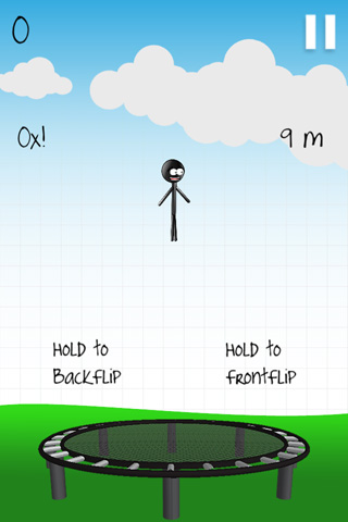 Stickman: Trampoline for iPhone for free
