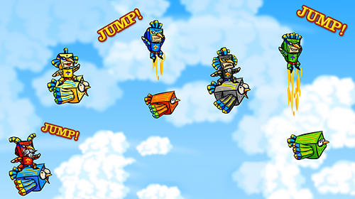 Blue bird man: The super bird rider!!! для Android