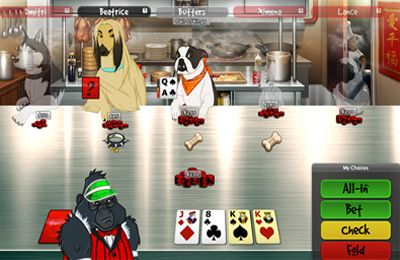 Dogs Playing Poker for iPhone