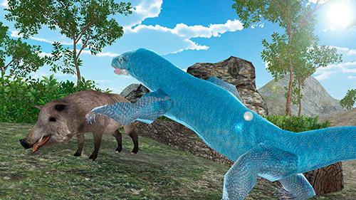 Komodo dragon lizard simulator para Android