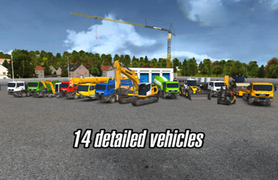 Simulation: download Construction Simulator 2014 for your phone