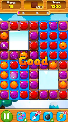 Candy monsters match 3 pour Android
