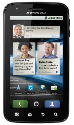 Motorola ATRIX 4G applications