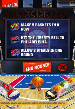 Multiplayer: Lade NBA : König auf dem Spielfeld 2 für dein Handy herunter