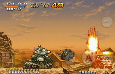 iPhone向けのMETAL SLUG 2無料 