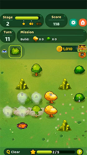 Triple world: Animal friends build garden city for Android